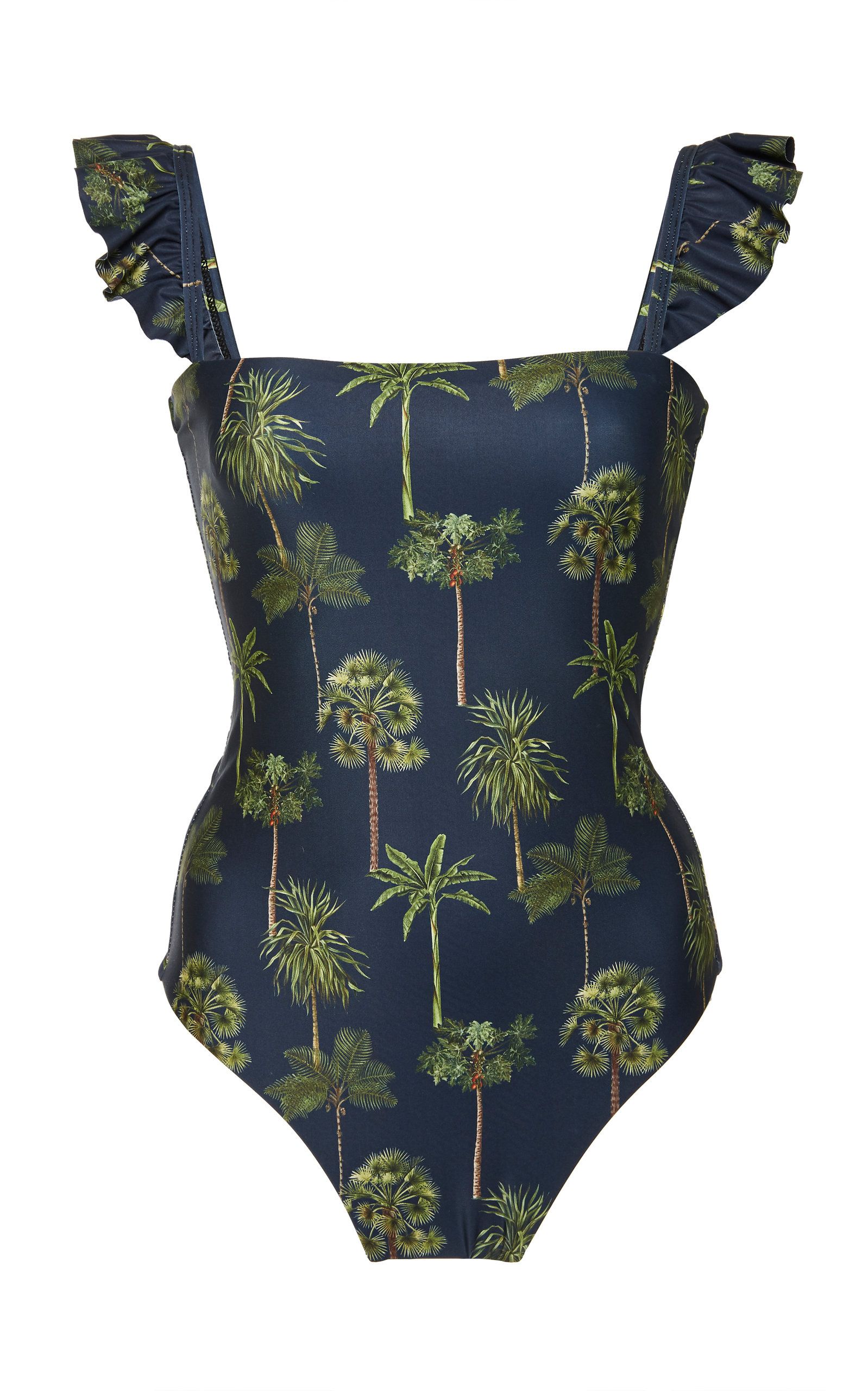 Agua by Agua Bendita Nativa Tropico Printed Swimsuit | Moda Operandi Global