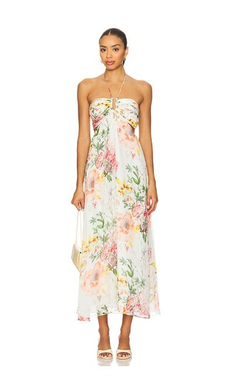 Calliope Chiffon Maxi Dress in Summer Solstice | Revolve Clothing (Global)