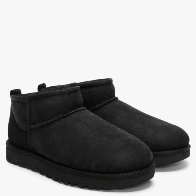 Classic Ultra Mini Black Twinface Boots | Daniel Footwear (UK)