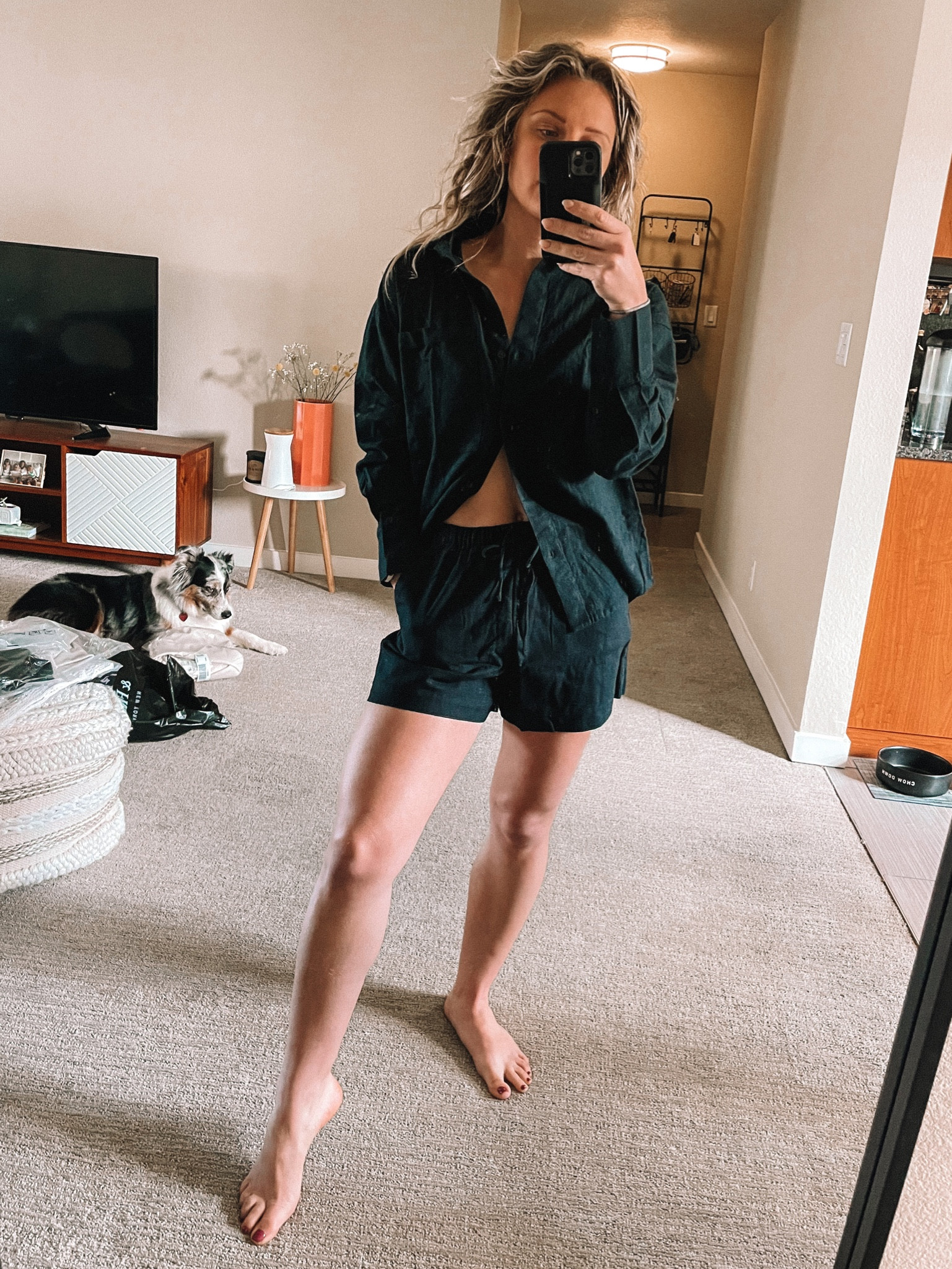 i’d dress this up with heels and hoops, or down with sandals for a casual summer vibe. 