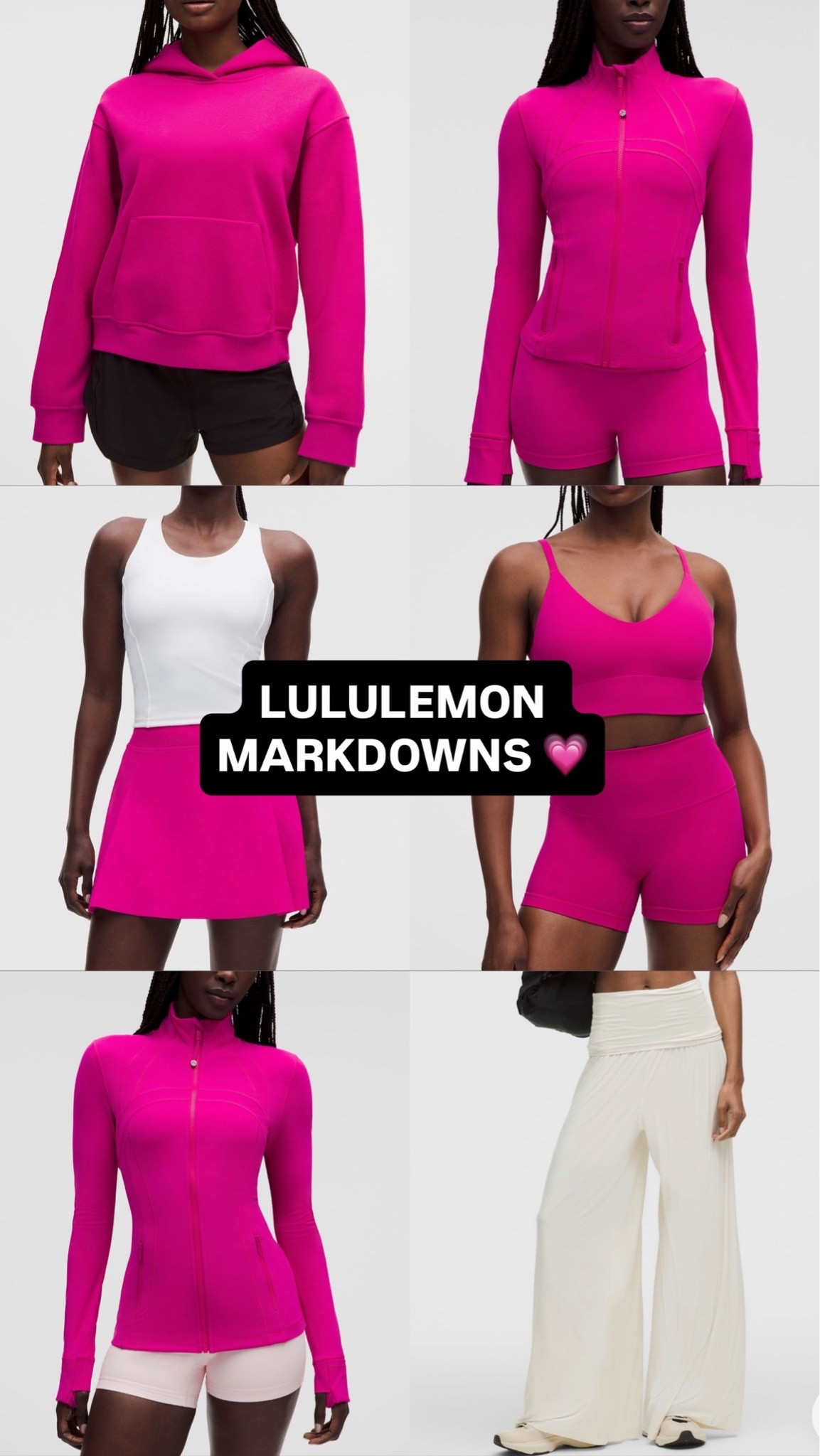 Lululemon Markdowns 💗