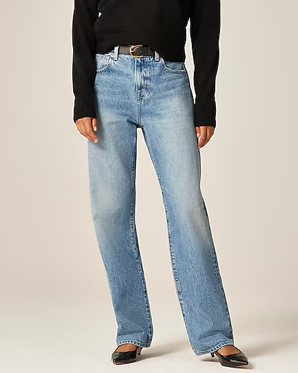 High-rise relaxed straight jean | J. Crew US