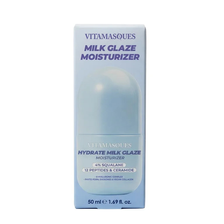 Vitamasques Hydrate Milk Glaze Moisturizer, 1.69 fl oz | Walmart (US)
