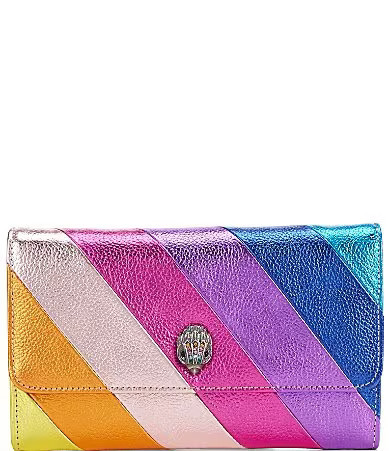 Kurt Geiger London Kensington Rainbow Wallet Crossbody Bag - Multi | Dillard's