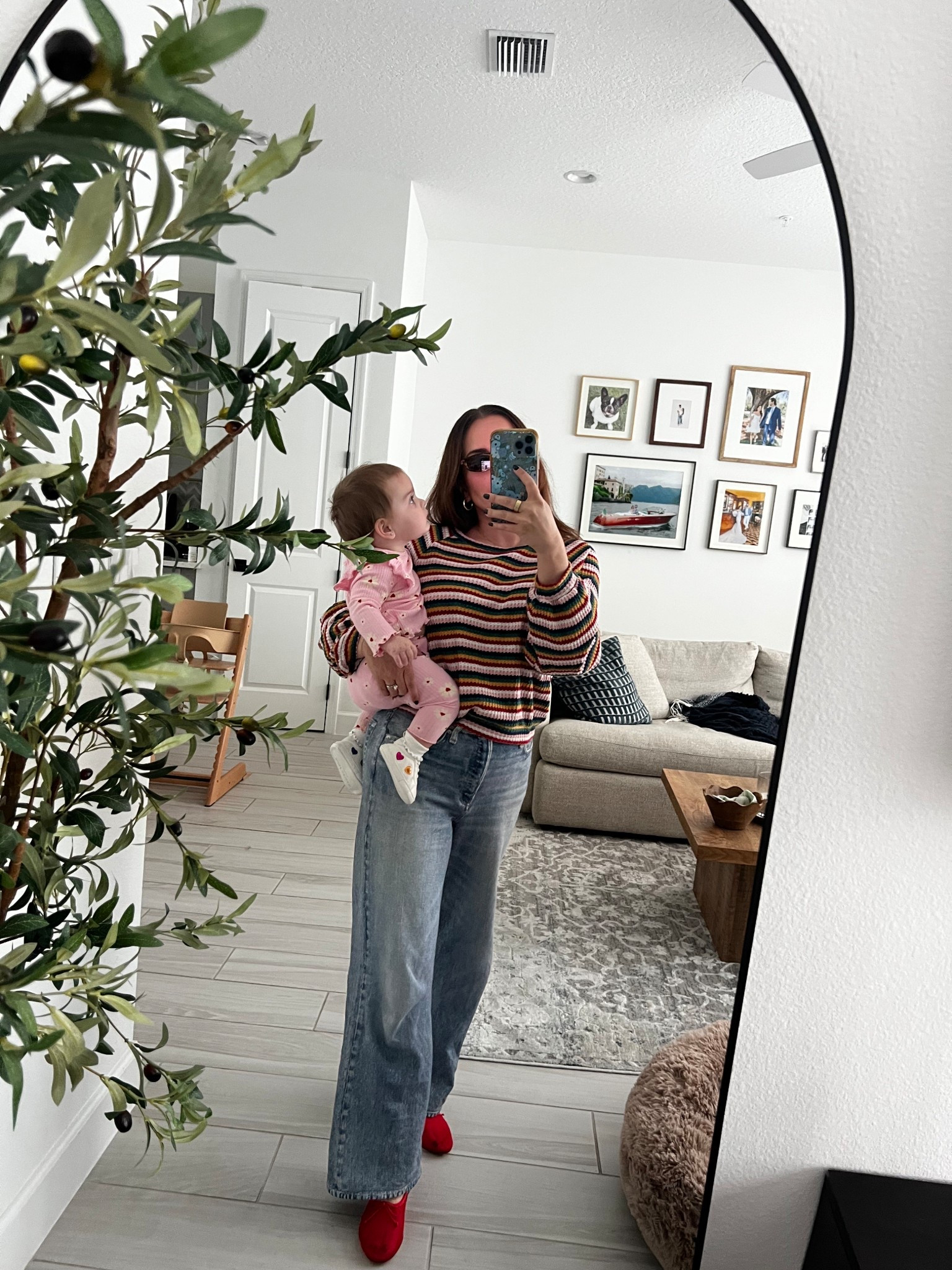 Mommy daughter lunch date! My favorite thing about my outfit is that my pants are actually sweatpants 😝

#LTKStyleTip #LTKBaby