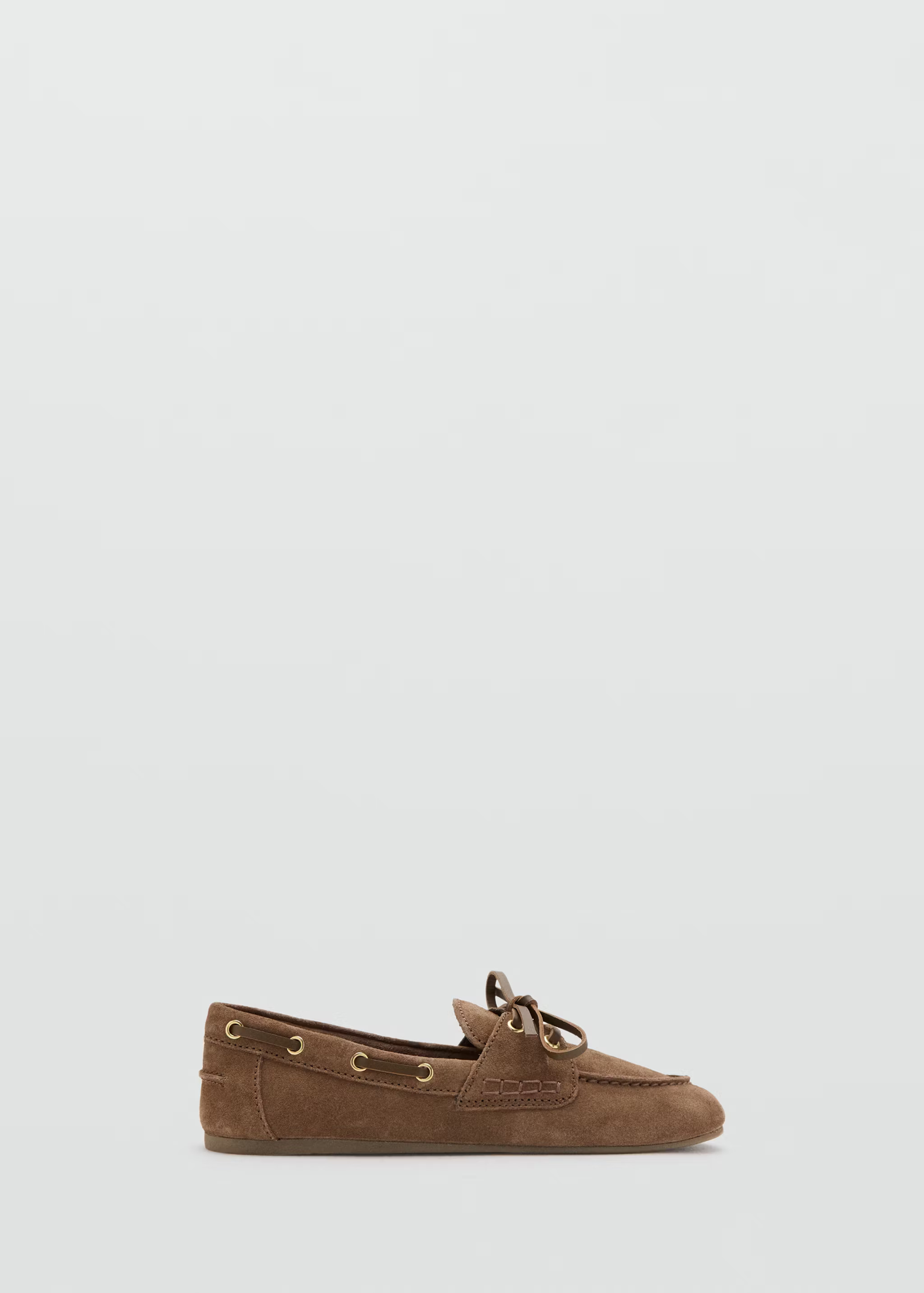 Bootsschuh aus Rauleder - Damen | MANGO \u00d6sterreich | Mango EU