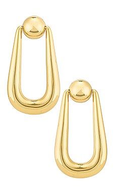 Cult Gaia Brea Earring in Gold from Revolve.com | Revolve Clothing (Global)