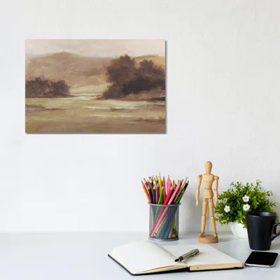 Muted Landscape I by Ethan Harper - Painting Print | Wayfair North America