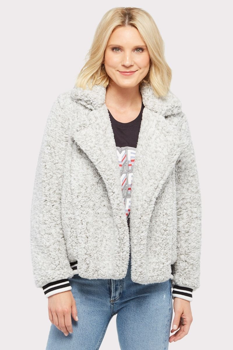 Cozy Varsity Jacket | Evereve