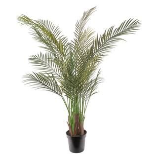 naturae decor Artificial 59 in. Areca Palm Indoor and Outdoor Plants OUT-PALM-59BC - The Home Dep... | The Home Depot