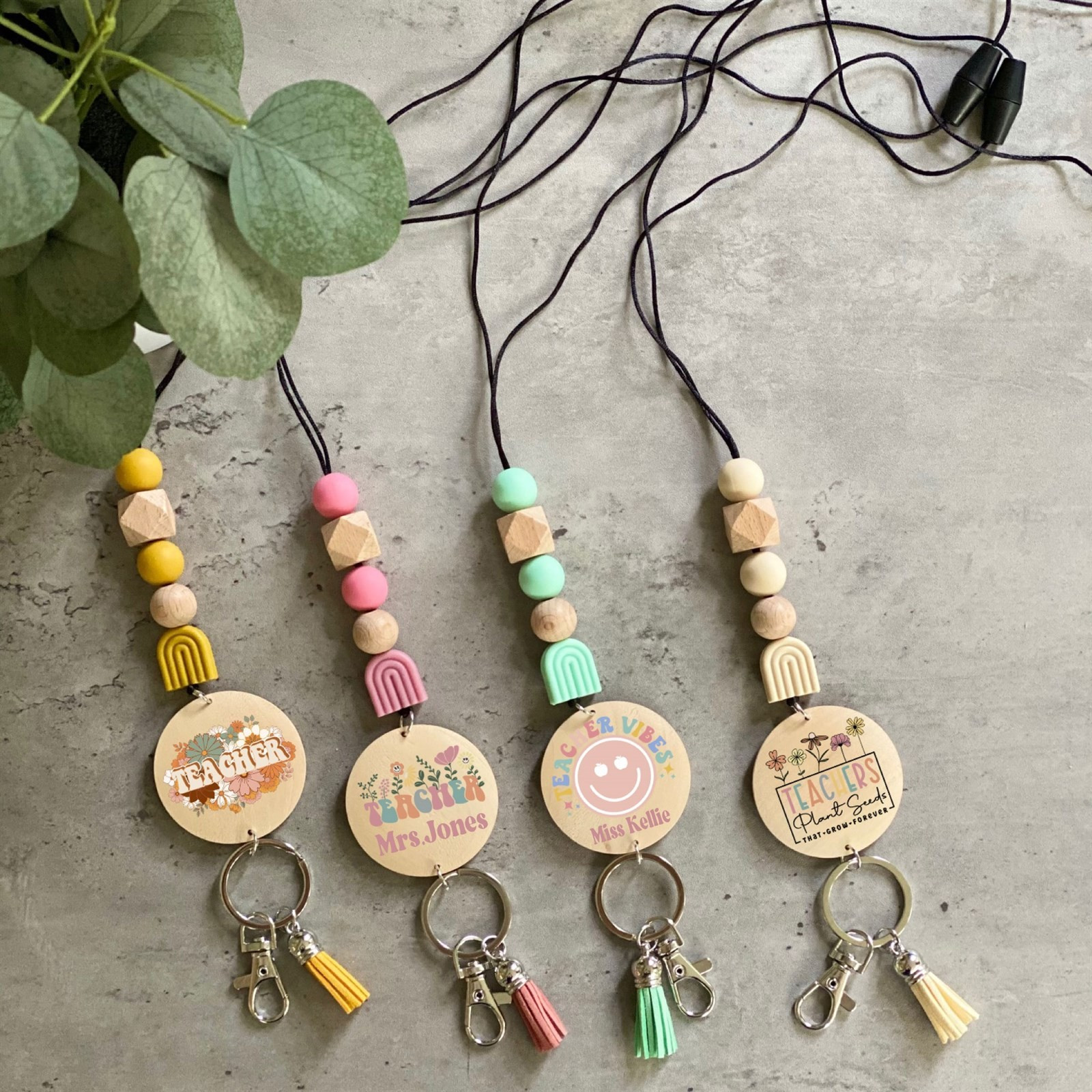 Personalized Teacher Lanyards | Jane