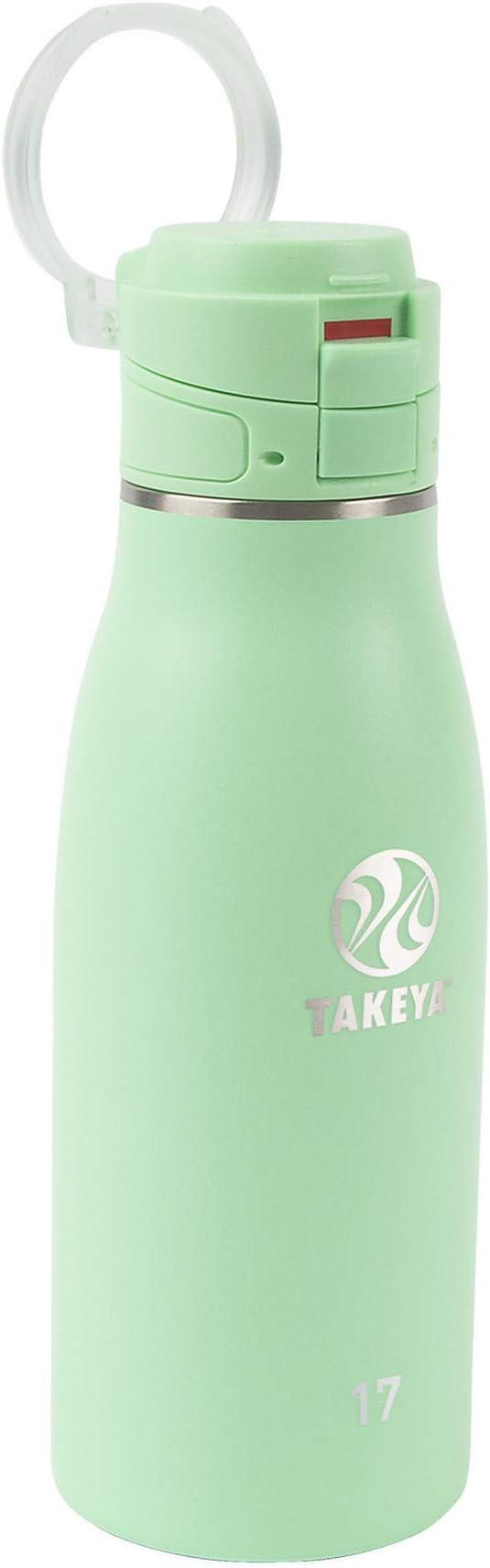 Takeya Traveler Insulated Coffee Mug, Leak Proof Lid, BPA Free, 17 Ounce, Mint | Amazon (US)