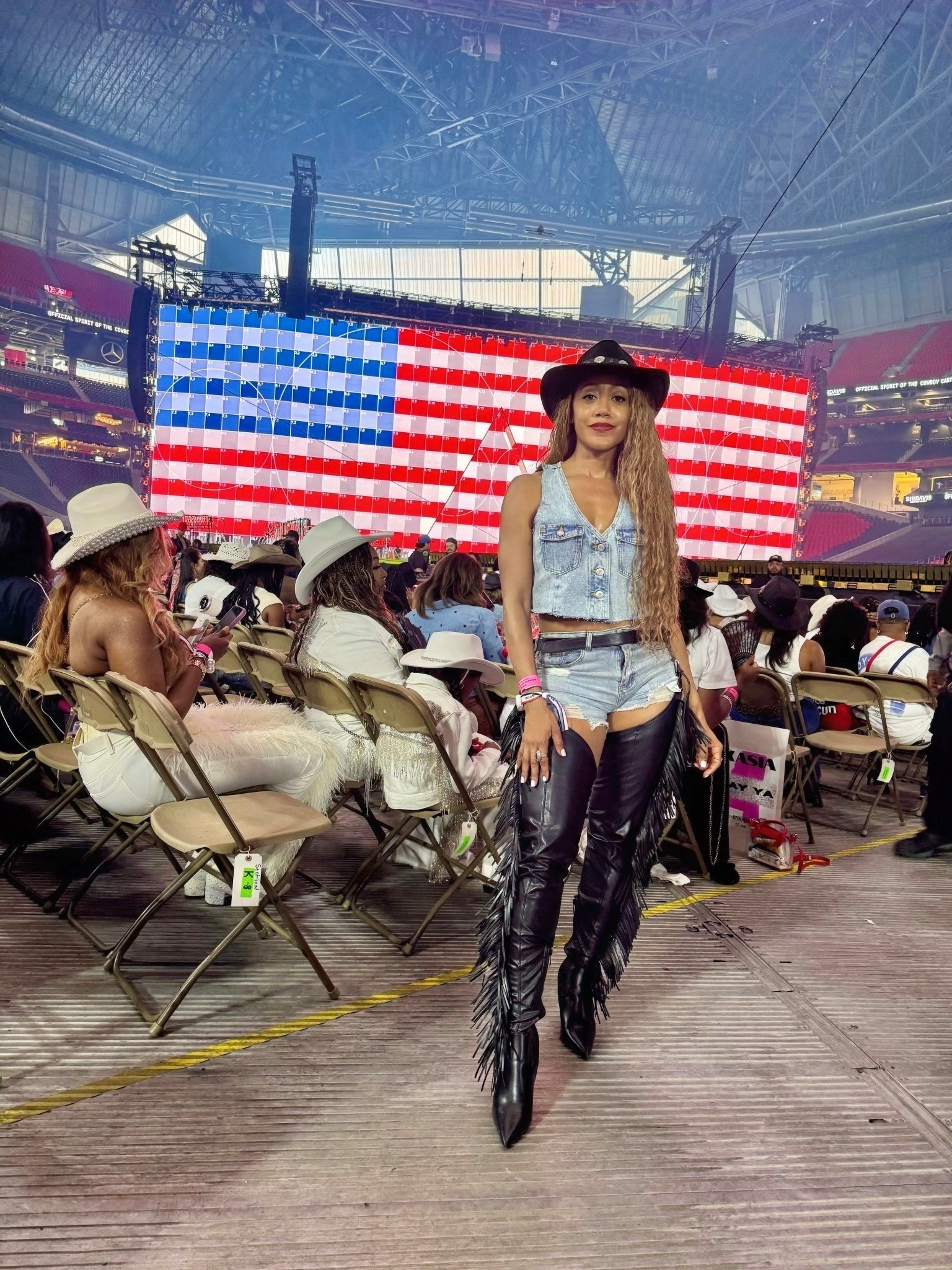 You need these Akira Chap Boots. I wore them to Beyoncé’s Cowboy Carter concert in Atlanta and my feet didn’t hurt one time. That is so rare. I tagged my cowboy hat too  

#LTKShoeCrush #LTKTravel #LTKStyleTip