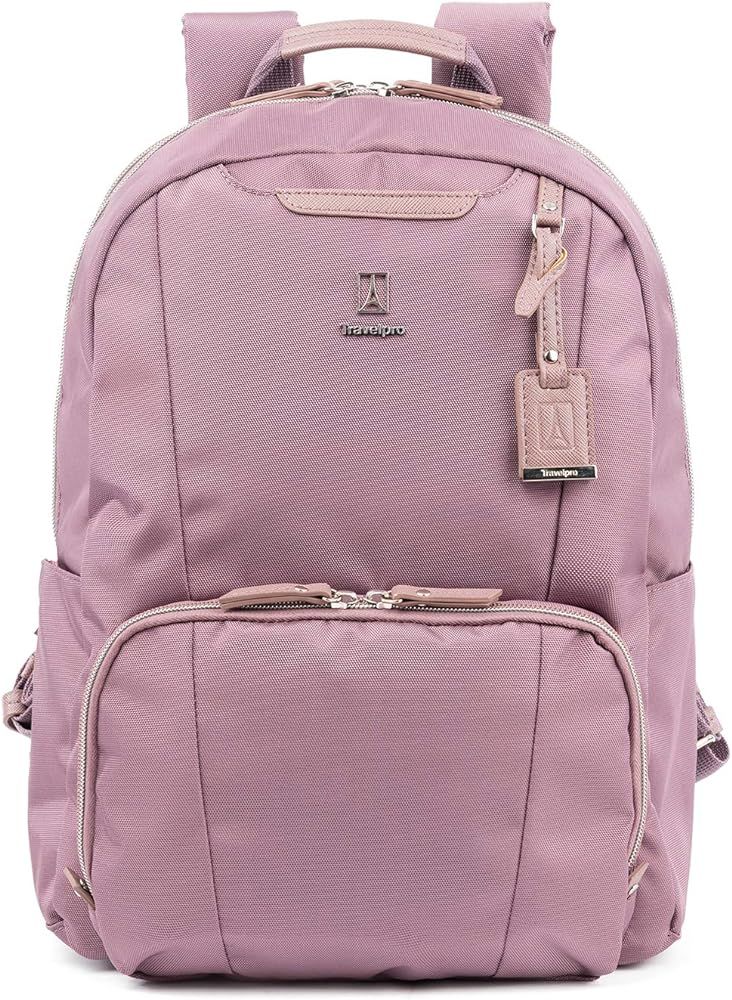 Travelpro Women's Maxlite 5-Laptop Backpack, Dusty Rose, One Size | Amazon (US)