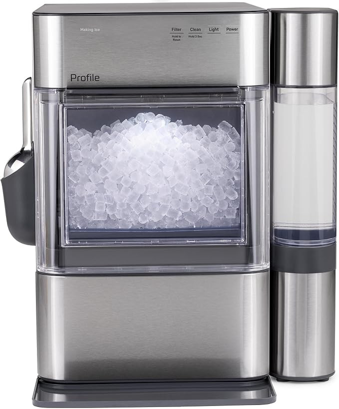 GE Profile Opal 2.0 Ultra Nugget Ice Maker with Side Tank and Scale Inhibiting Filter, Scoop Incl... | Amazon (US)