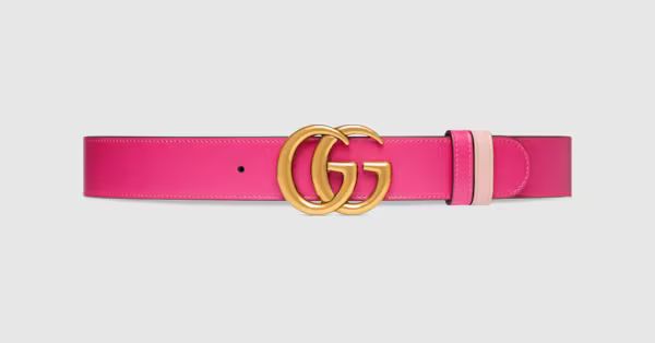 GG Marmont reversible wide belt | Gucci (US)