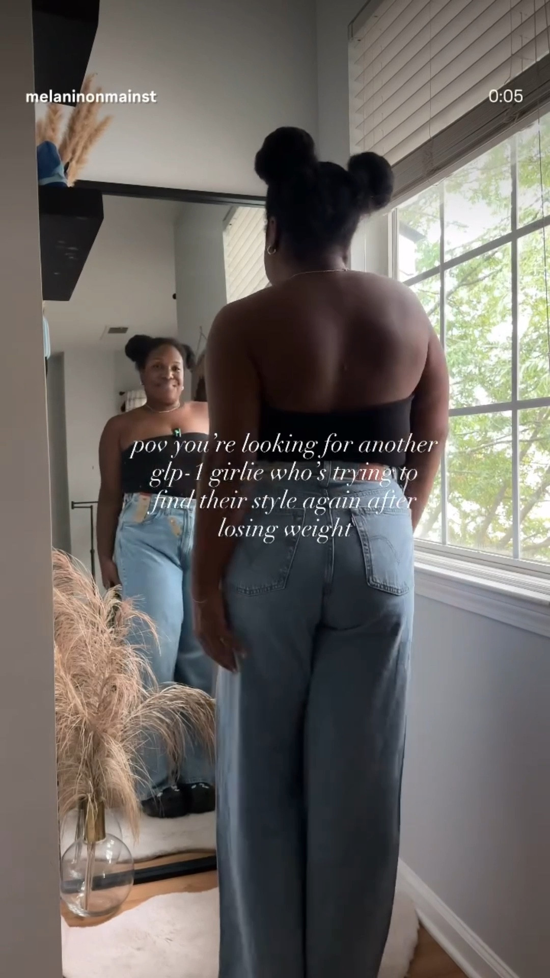 baggy jeans that actually fit 🫶🏾 groundbreaking 

#LTKPlusSize #LTKFindsUnder100 #LTKMidsize