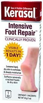Kerasal Intensive Foot Repair, Deeply Moisturizes - Visible Results in Just 1 Day - 1 Ounce | Amazon (US)