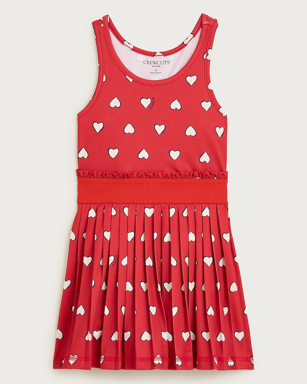 Girls' match point dress in performance jersey | J. Crew US