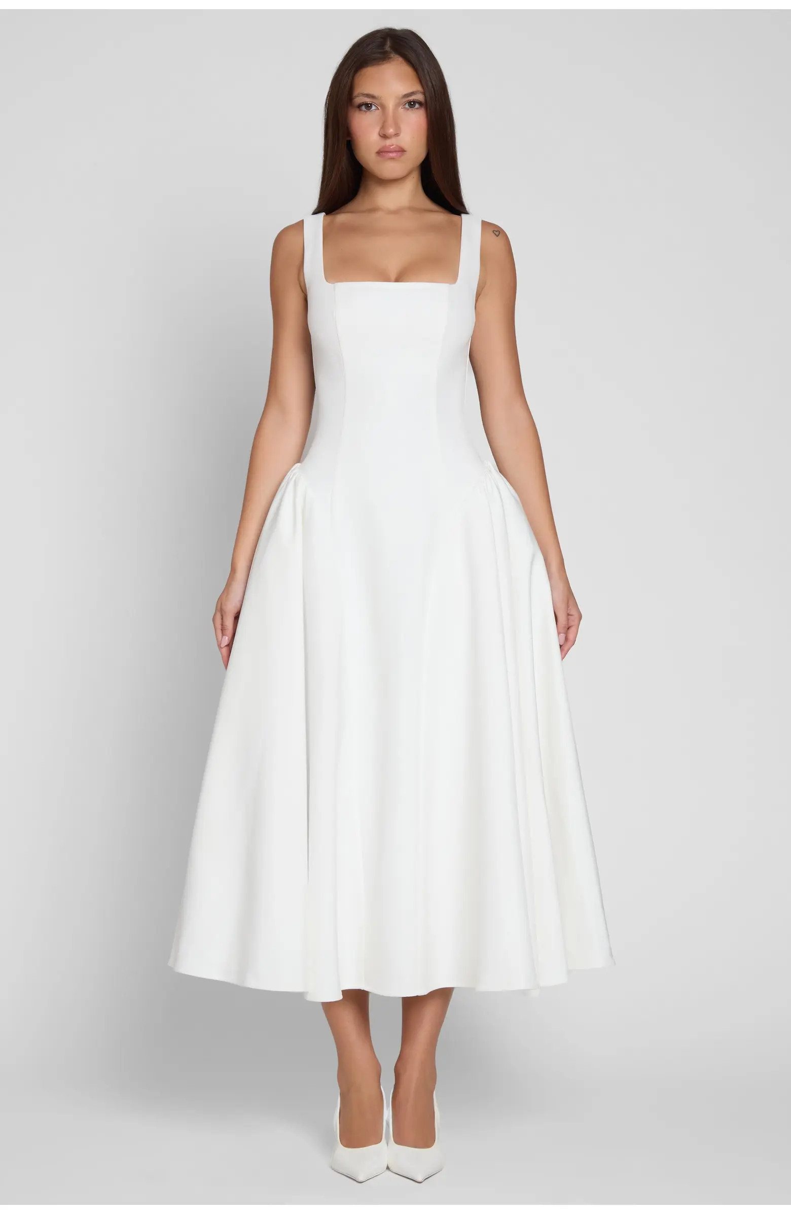 Chloe Corset Midi Dress | Nordstrom
