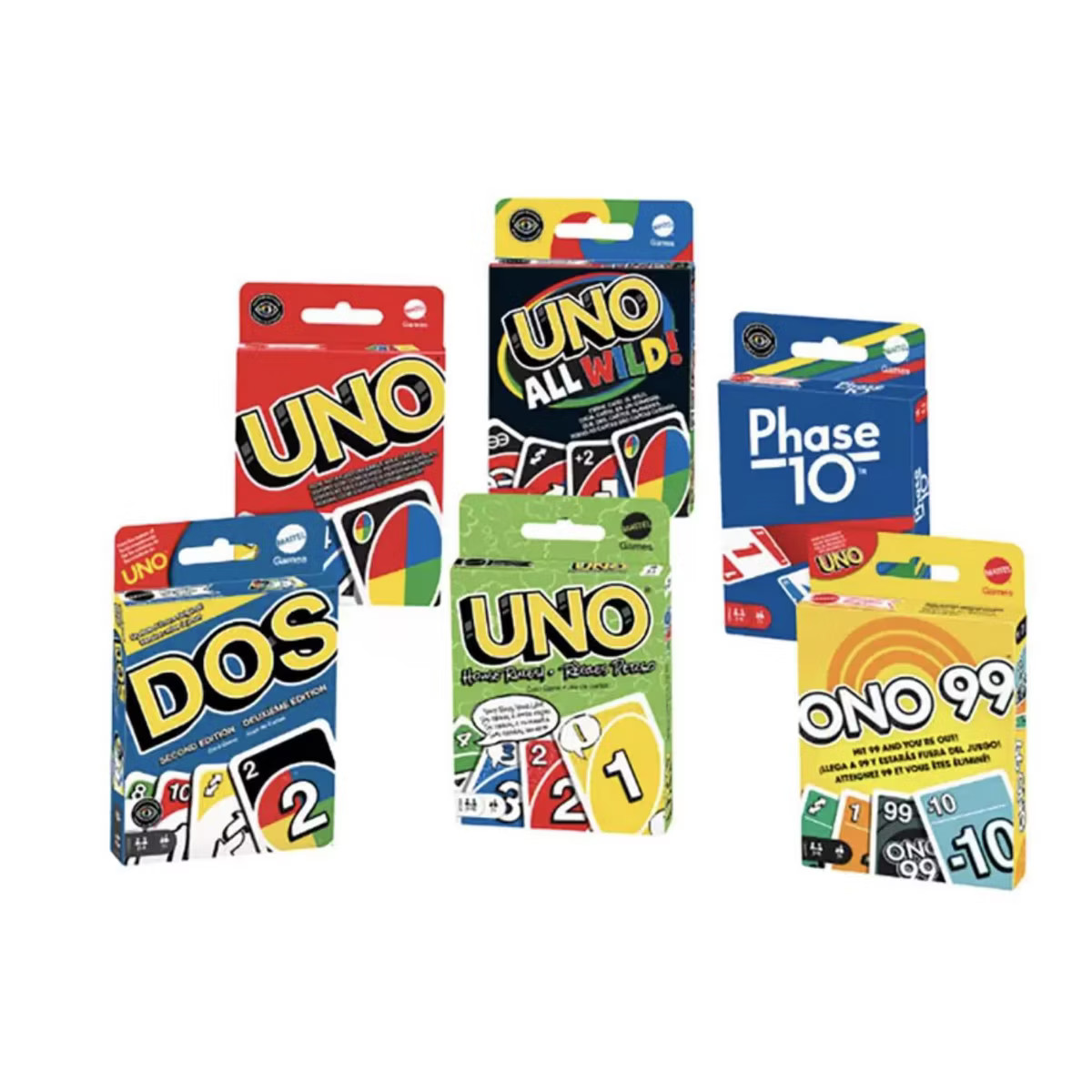 Mattel Mattel Classic Card Game Bundle 6 Pack | Target