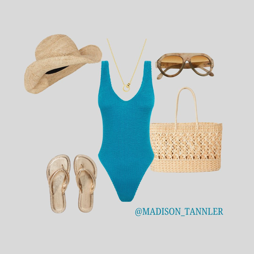 This shade of blue would be perfect for a day on the beach this upcoming spring break!! 

 #LTKStyleTip #LTKSwim #LTKTravel