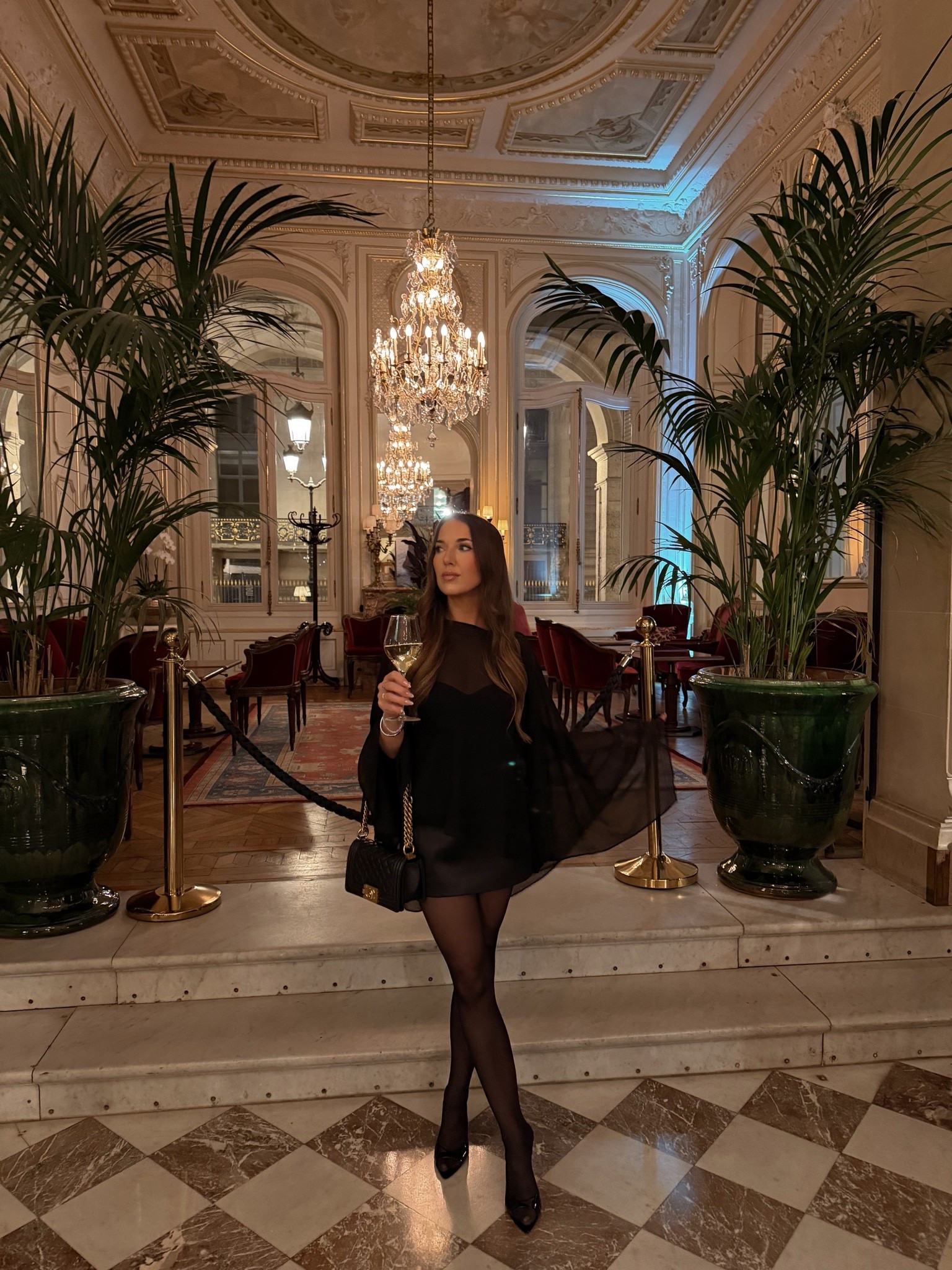 Paris night one outfit 

Wearing XS in top and skirt

#LTKootd #LTKPetite #LTKTravel