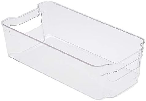 Amazon Basics Plastic Fridge Storage Bin - Medium (2-Pack) | Amazon (US)