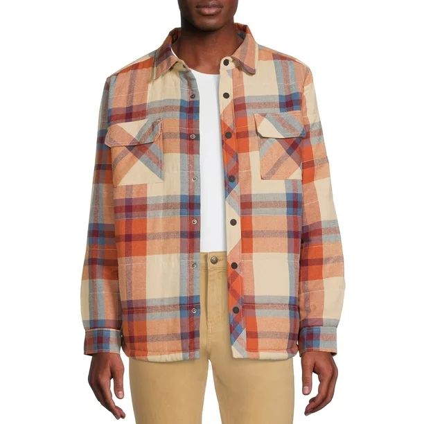George Men's and Big Men's Shirt Jacket, Sizes up to 3XL - Walmart.com | Walmart (US)