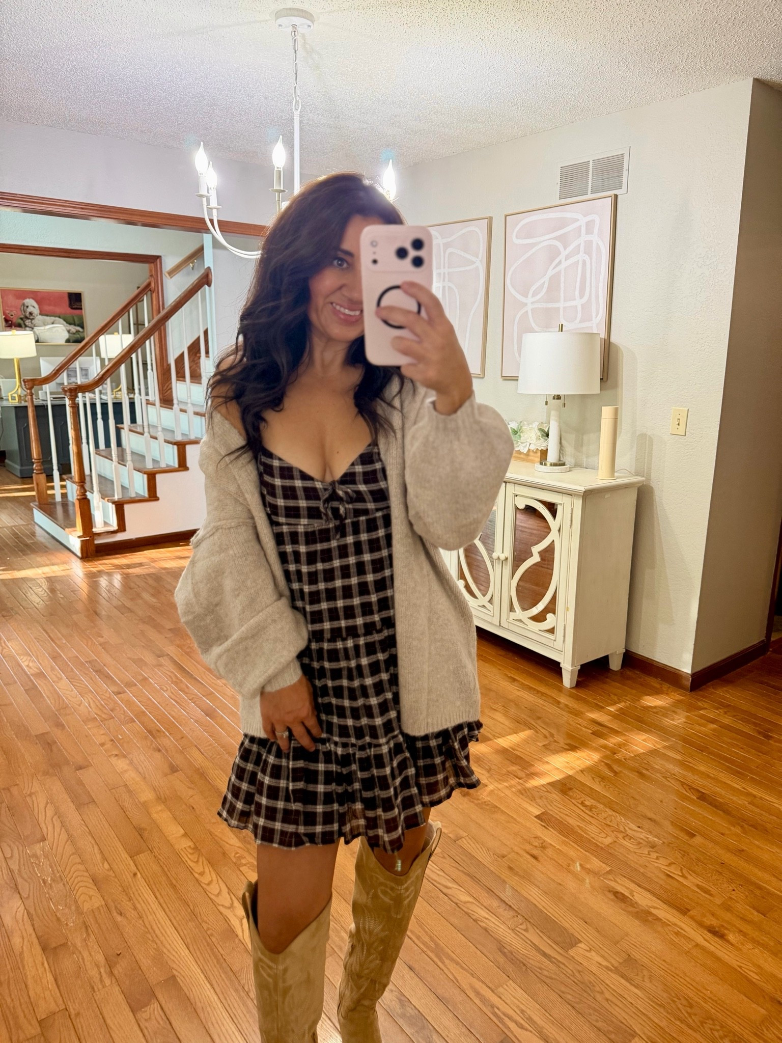 Fall ready in this new dress & oversized cardigan

#LTKxWalmart #LTKNYFW #LTKootd