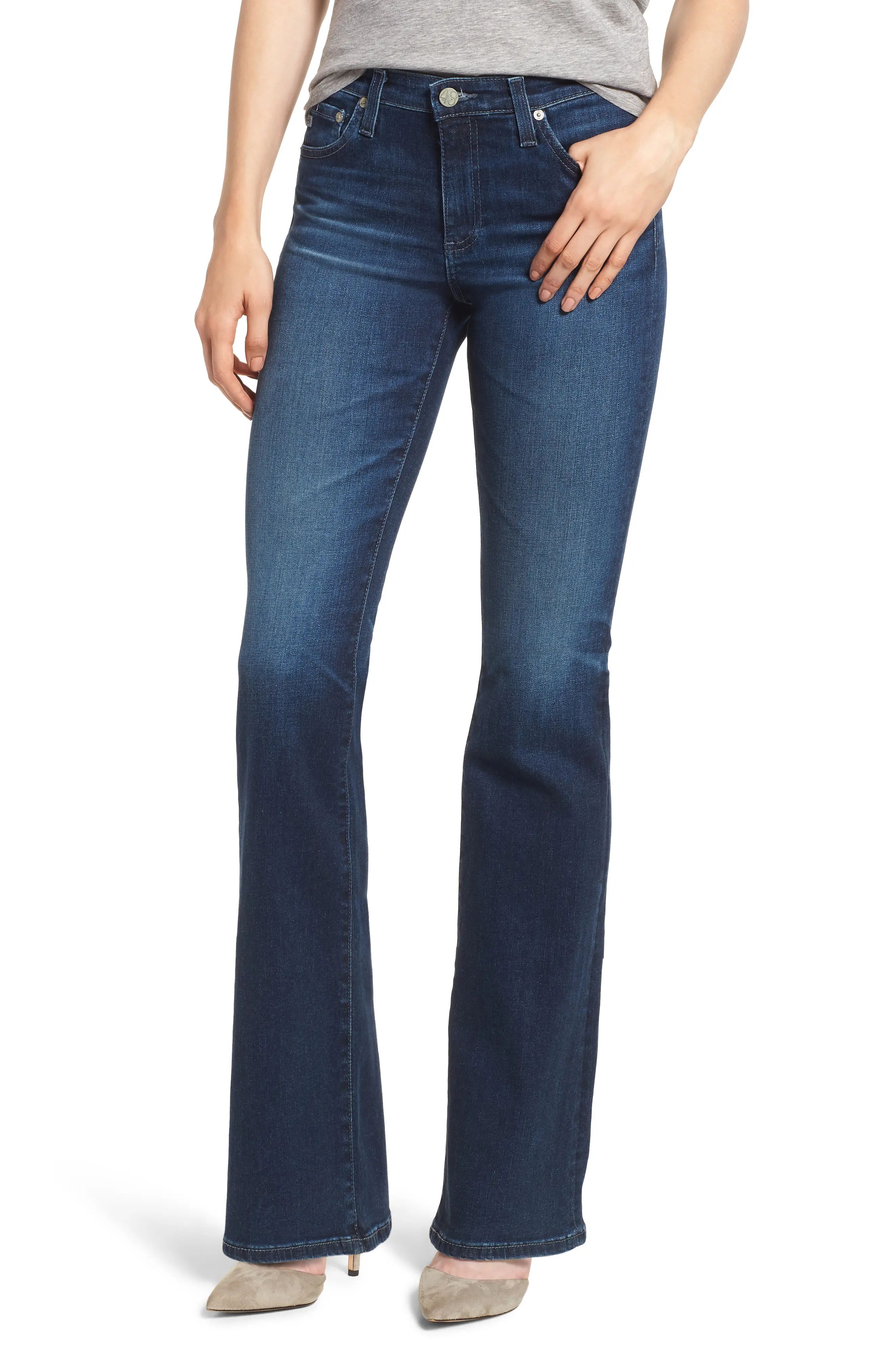 AG Angel Flare Jeans (04 Years Deep Willows) | Nordstrom