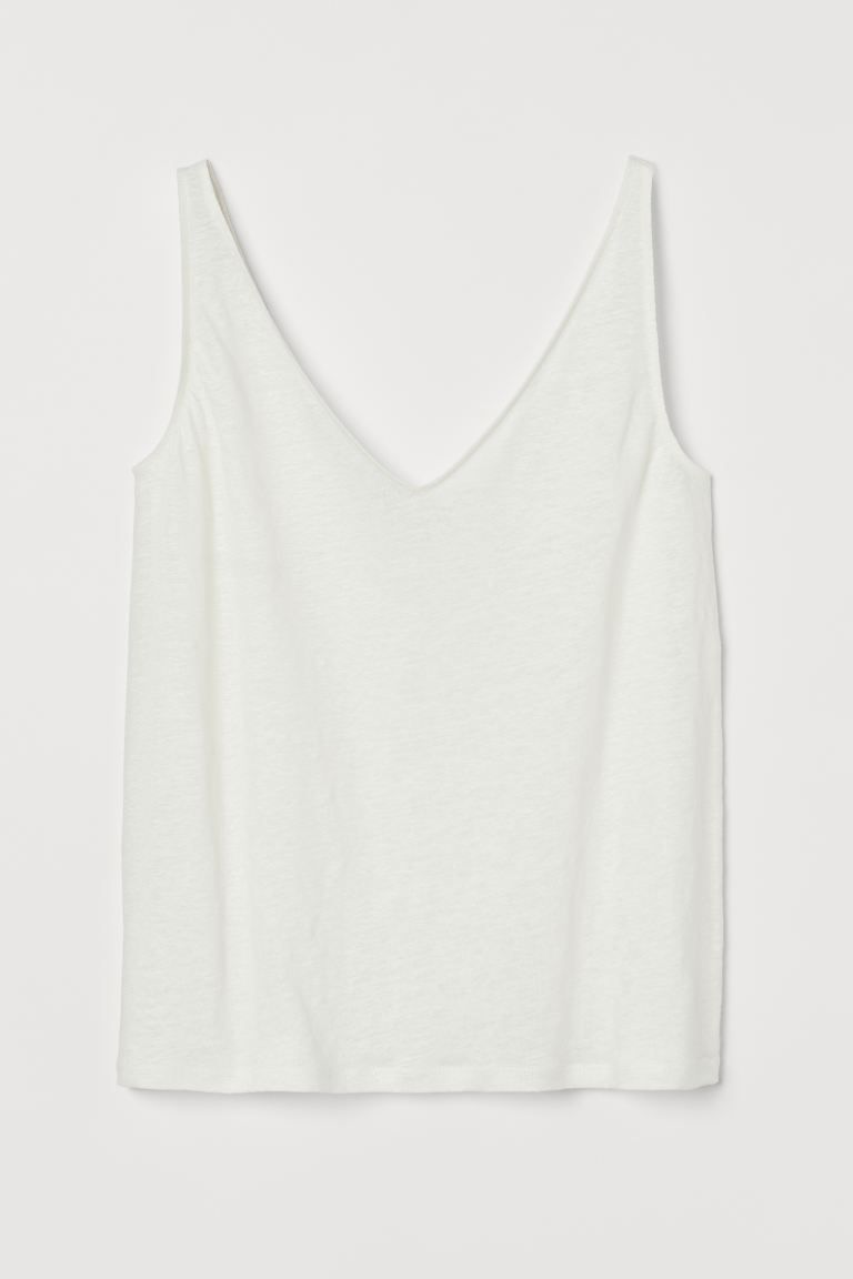 Linen Tank Top | H&M (US)