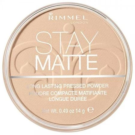 Rimmel Stay Matte Pressed Powder, Creamy Natural, 0.49 Ounce | Walmart (US)