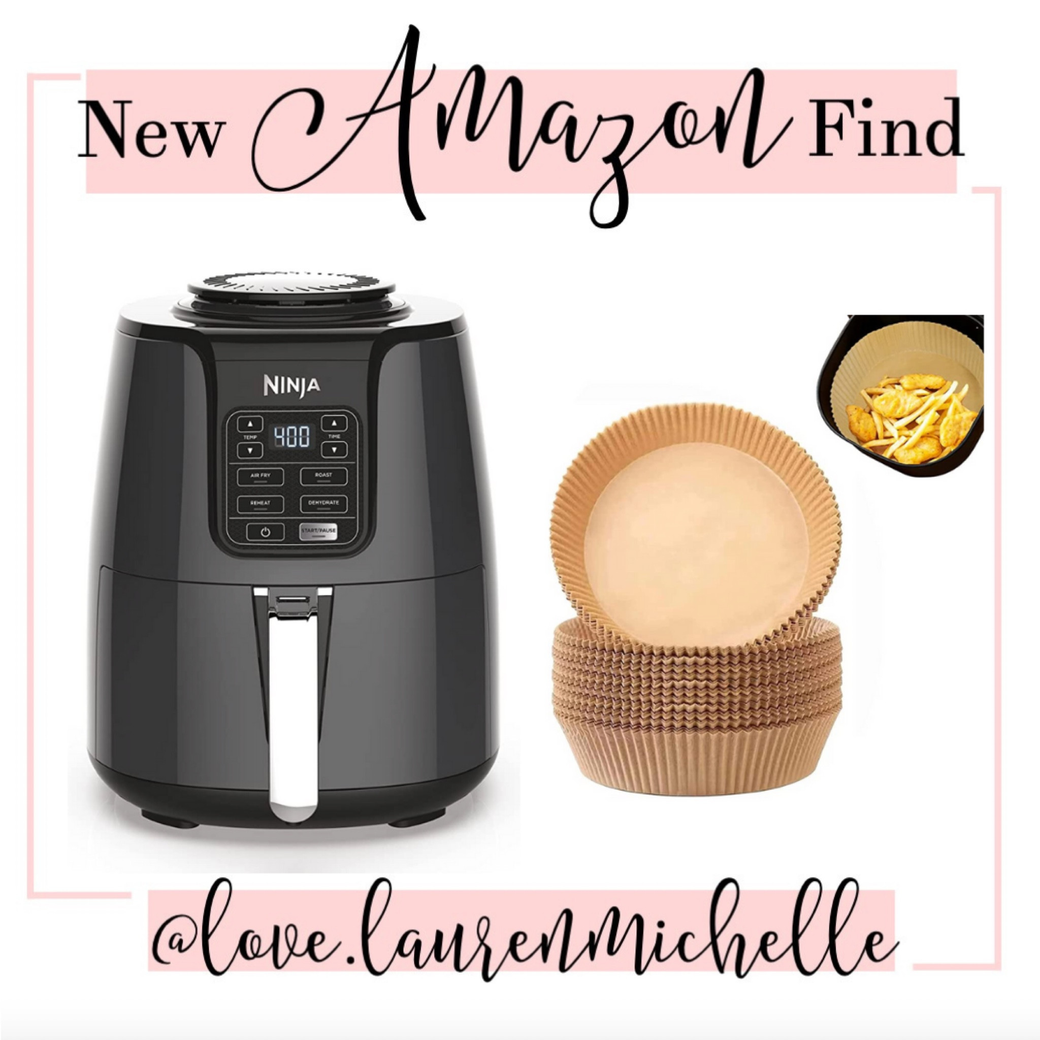 Ninja Air Fryer & liners 

#LTKfamily