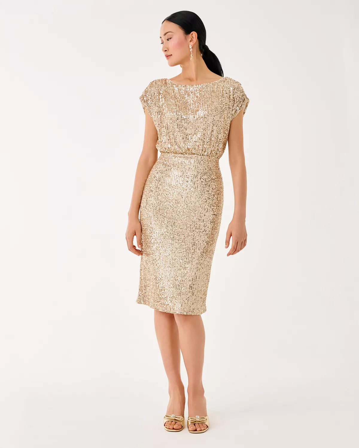 Aylin Sequin Midi Dress | Lilly Pulitzer