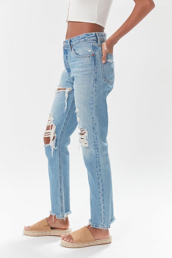 Levi’s 501 High-Rise Tapered Jean – Luxor Street | Urban Outfitters (US and RoW)