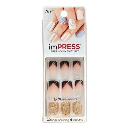 ImPRESS Press-on Nails Gel Manicure - Bad Romance | Walmart (US)