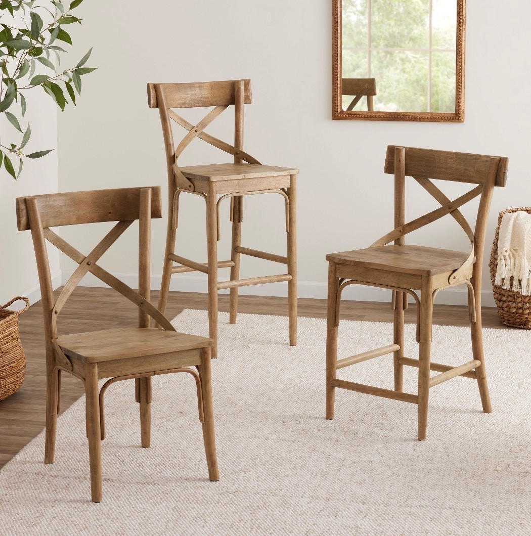 Love these barstools! Currently in my kitchen 

#LTKHome