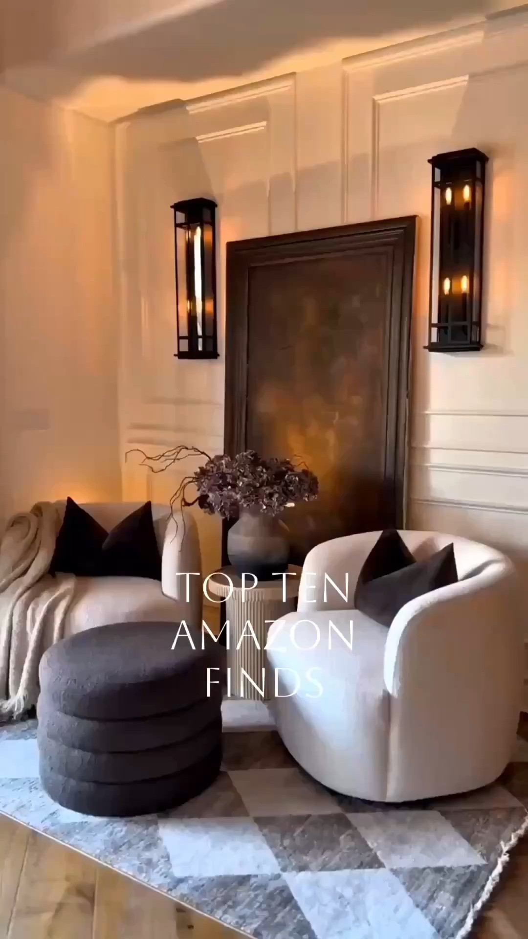 Here are my top ten Amazon finds ❤️

Dimmable Nightlights. Plush Velvet Quilt. Dining Chairs With Casters. Rug Grippers. Boucle Pillow Covers. Aesthetic Jars & Custom Labels. Soap Dispenser Set. Designer Inspired Lamps. Under Cabinet Lighting. Rich Velvet Drapes. 

#topten #amazonfinds #interiordesign #amazonhomefinds #homedecor #aestheticfinds

#LTKHome #LTKvlog #LTKdayinmylife