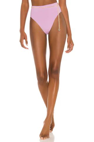 WeWoreWhat Belted Emily Bikini Bottom in Lilac from Revolve.com | Revolve Clothing (Global)