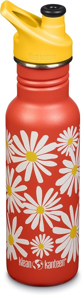 KLEAN KANTEEN Daisy Sport Cap with Classic Water Bottle 18oz, 1 EA | Amazon (US)
