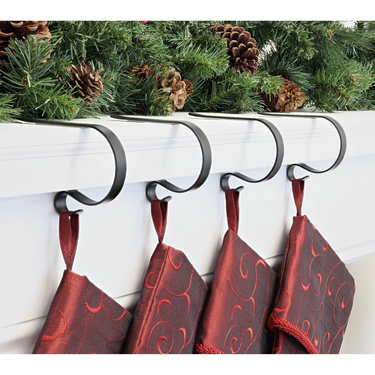 Original MantleClip 4pk Christmas Stocking Holder | Target