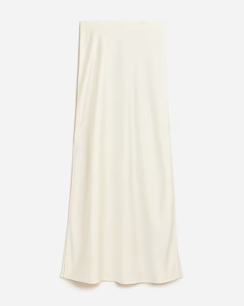 Gwyneth long slip skirt | J. Crew US