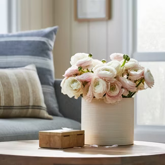 Textured Ceramic Vase Off White - Threshold™ designed with Studio McGee | Target