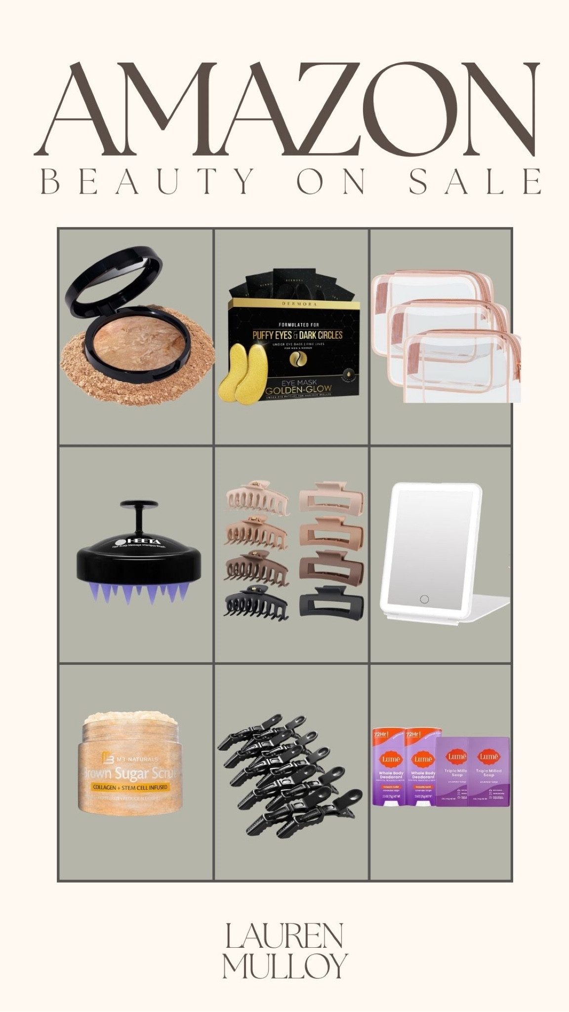 Amazon beauty faves on sale✨🙌 

beauty sale, hair clip, bronzer, eye mask, travel bags, travel makeup mirror, scrub, alligator clip, full body deodorant, Lauren Mulloy

#LTKBeauty #LTKFindsUnder50 #LTKFindsUnder100