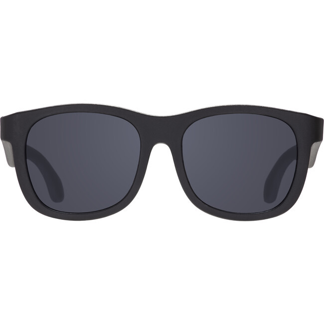 Babiators | Original Navigator: Smoke Lens Sunglasses, Jet Black (Multicolor Size 0-2Y) | Maisonette | Maisonette