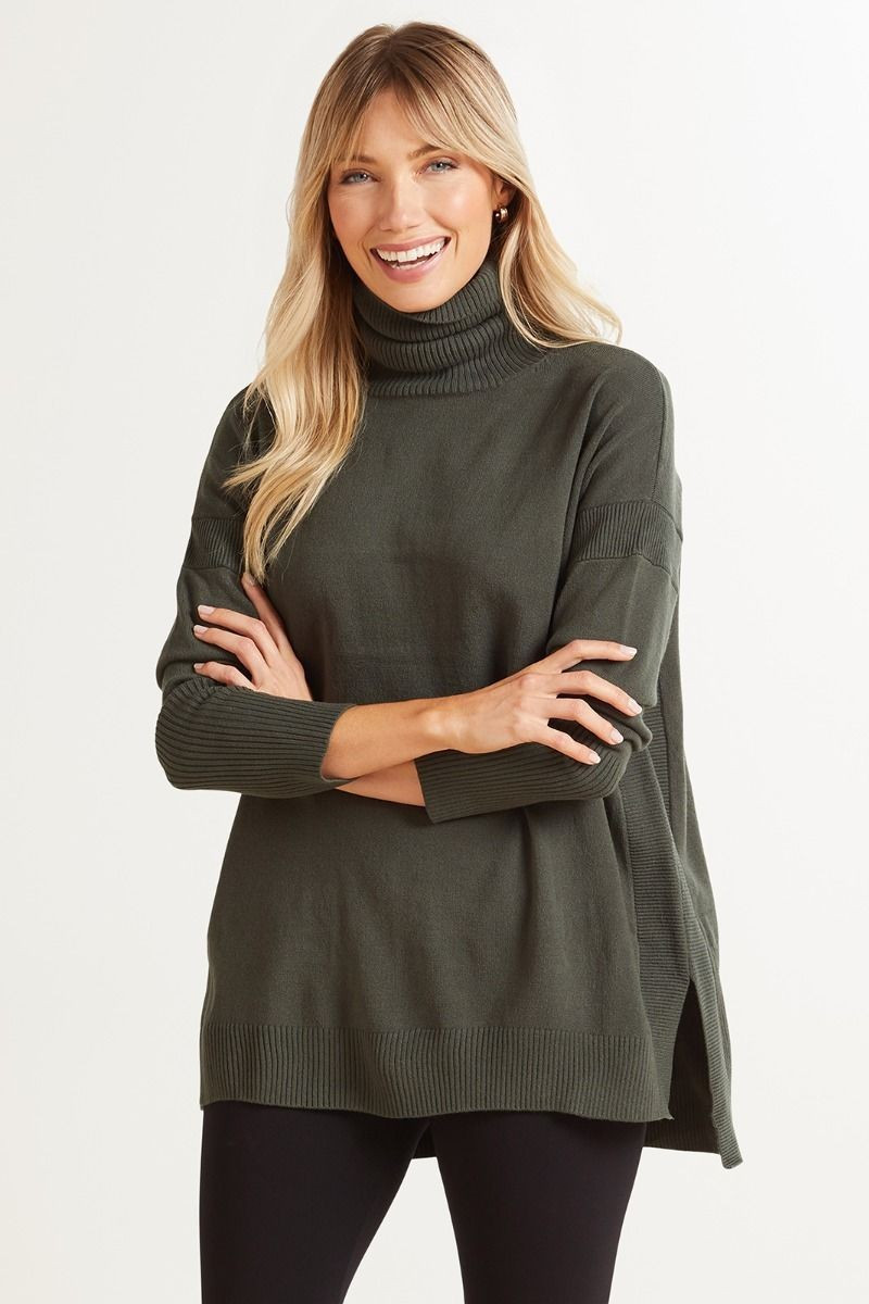 FRENCH CONNECTION Cleo Turtleneck Pullover | EVEREVE | Evereve