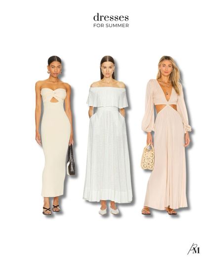 Revolve dresses for summer. I am loving these cut-out details for a resort wear look. 

#LTKTravel #LTKStyleTip #LTKSeasonal