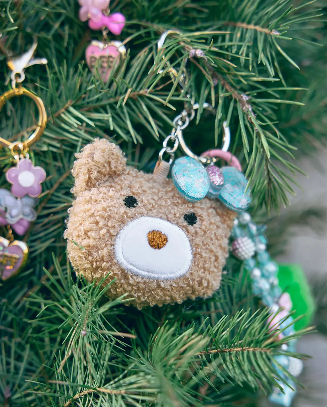 Girls Bear Bag Charm - multi | The Children's Place