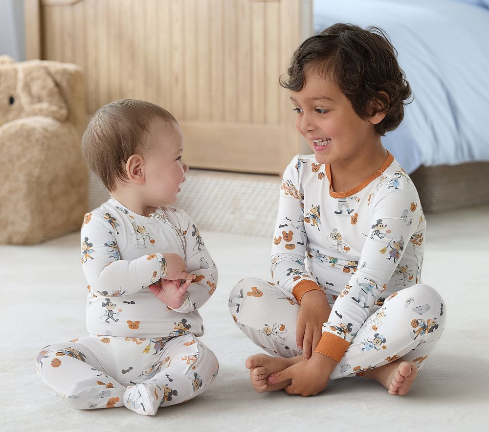 Disney Mickey and Friends Halloween Family Pajama Collection | Pottery Barn Kids